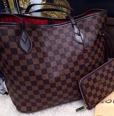 lv brown|louis vuitton purse brown checkered.